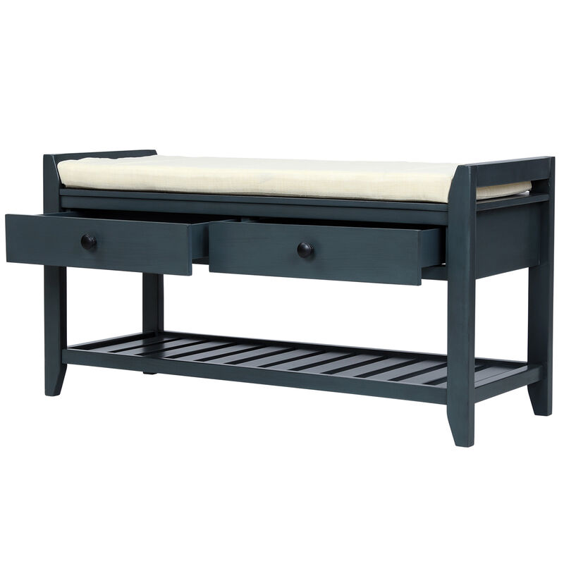 Merax Multipurpose Entryway Storage Bench