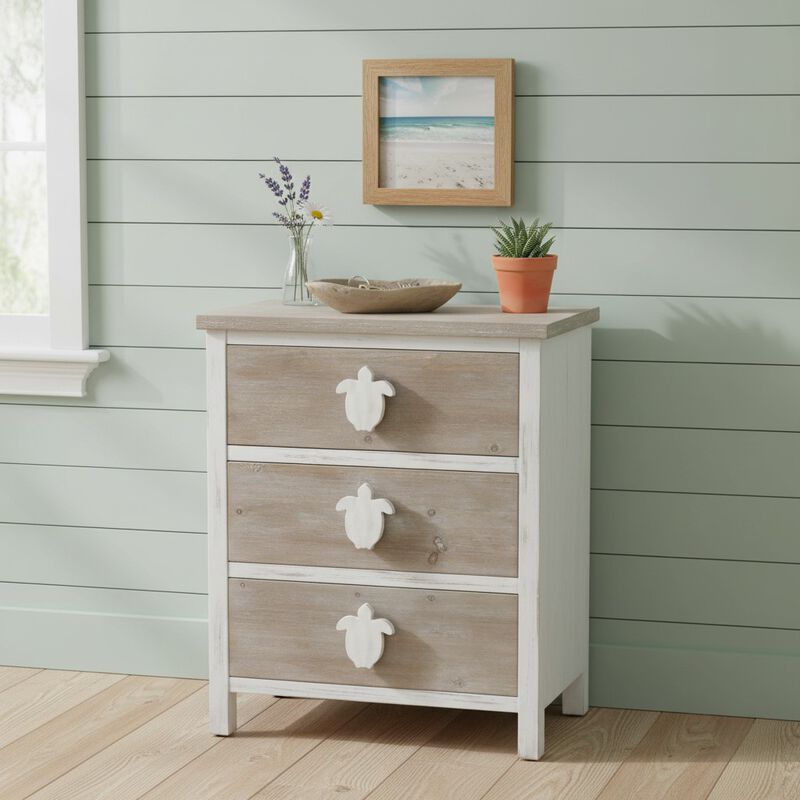 Kona Beach Three-Drawer Chest image number 1