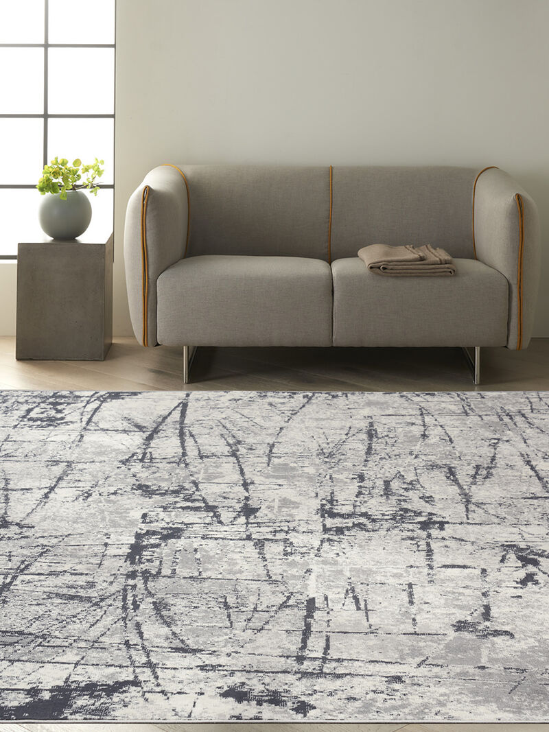 CK970 Vapor CK972 Ivory/Gray 7'10" x 9'10" Rug