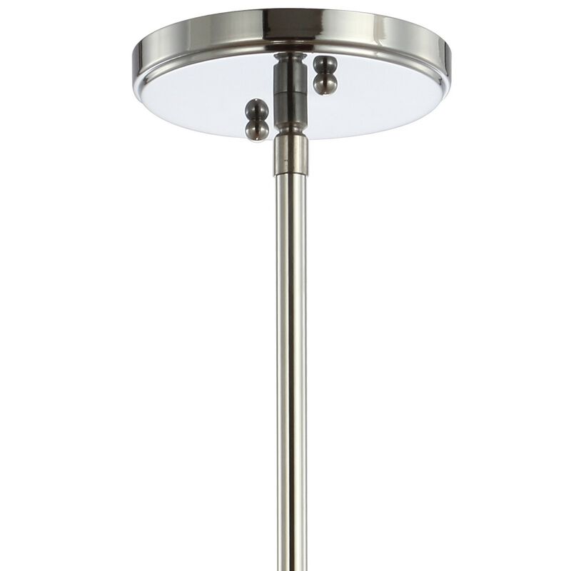 Kurtz Adjustable Drop Metal/Glass LED Pendant