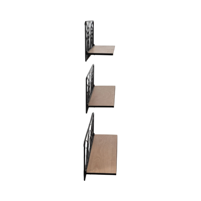 S/3 19/21/24" Wall Shelves image number 2