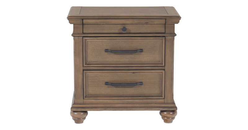 Waynely 3 Drawer Nightstand image number 0