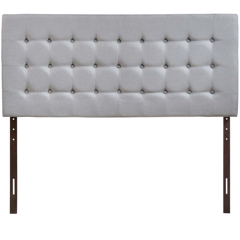 Modway - Tinble Queen Upholstered Fabric Headboard Sky Gray image number 4