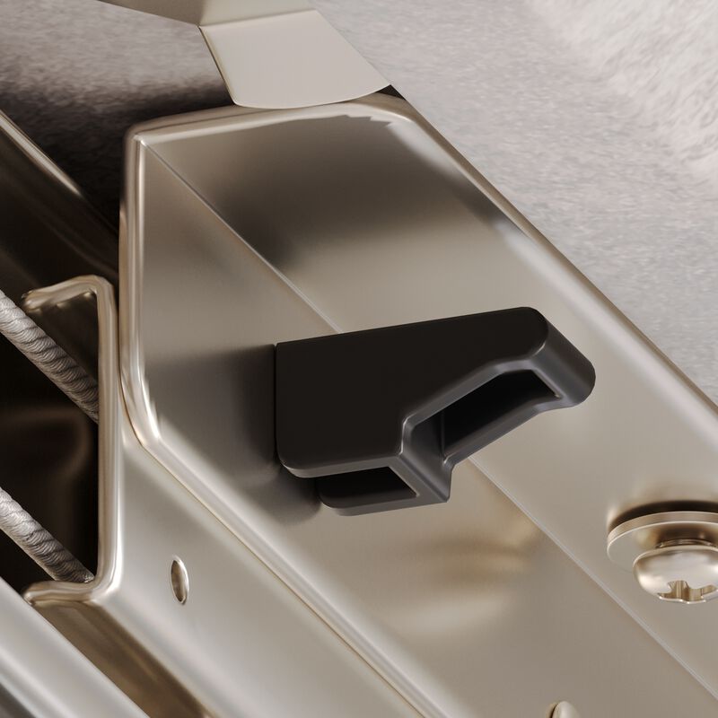 Modern mid-century dining table set - Stylish kitchen table with chairs for home dining