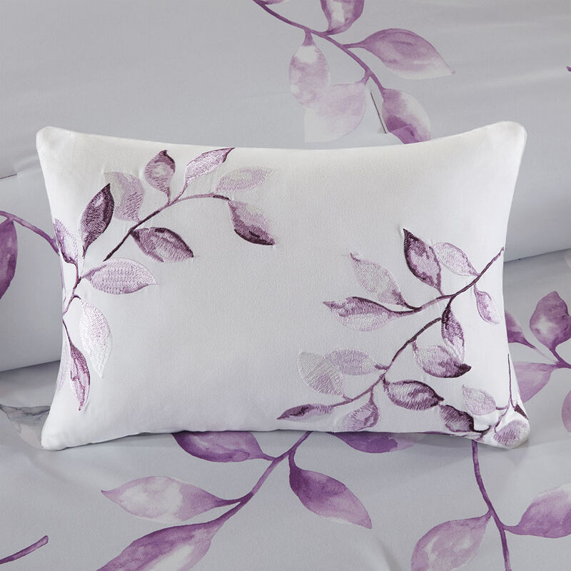 Gracie Mills Amalia 9-Piece Floral Comforter Set with Coordinating Cotton Bed Sheets image number 1