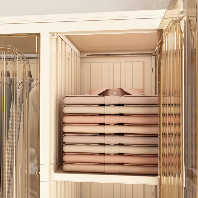 TATEUS Portable Wardrobe Closet image number 7