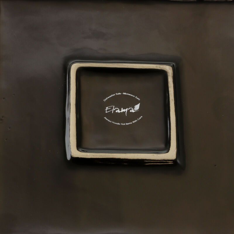 Elama Aloha Tide 16 Piece Luxurious Stoneware Dinnerware with Complete Setting for 4