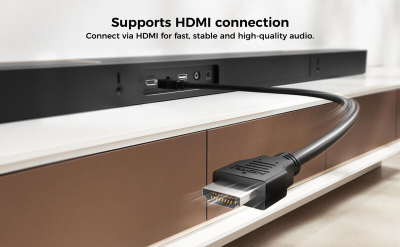 ULTIMEA Skywave F40 Boom 5.1.2ch Sound Bar with Dolby Atmos, Surround Sound System for Home Theater image number 6