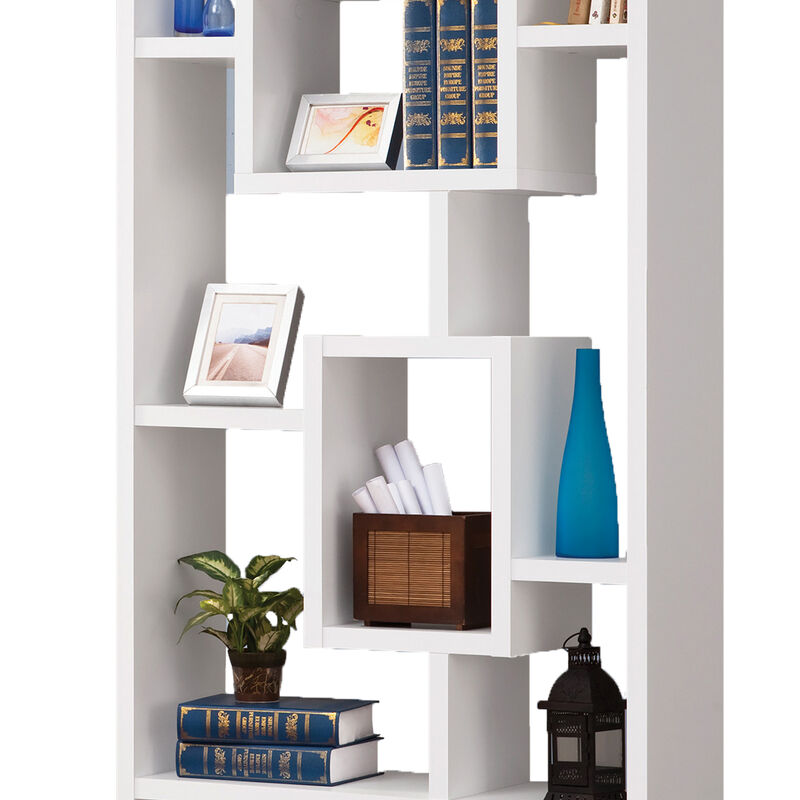 Fantastic Geometric Cubed Rectangular bookcase