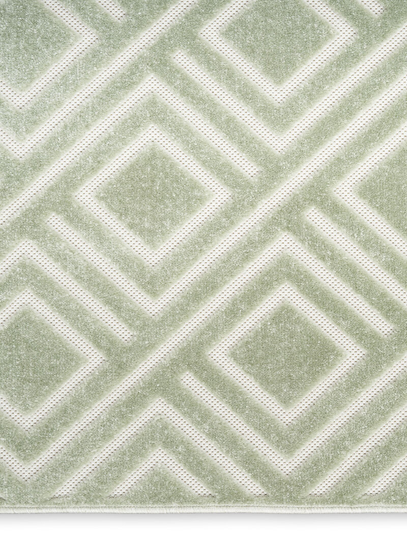 Care Free CAF03 Green 7'10" x 9'10" Rug