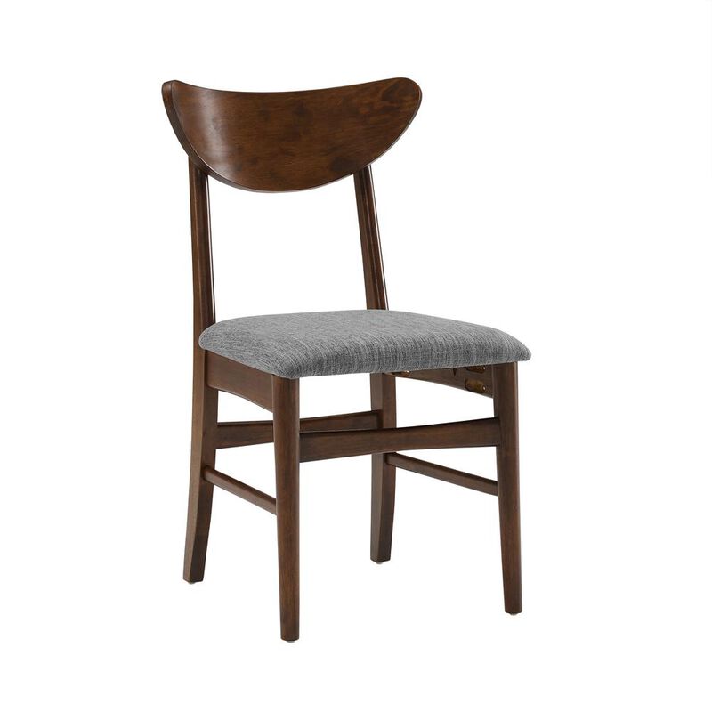 Landon 2-Piece Wood Dining Chairs W/Upholstered Seat