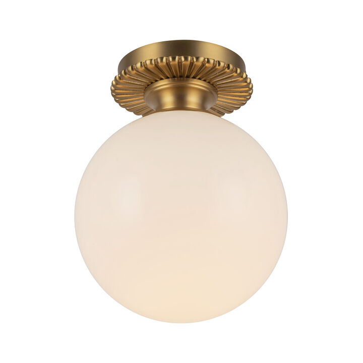 Otis 8 in Socket Semi Flush Mount