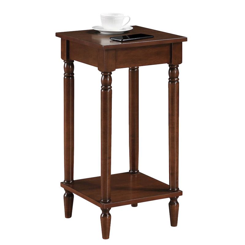 Convenience Concepts French Country Kim End Table with Shelf