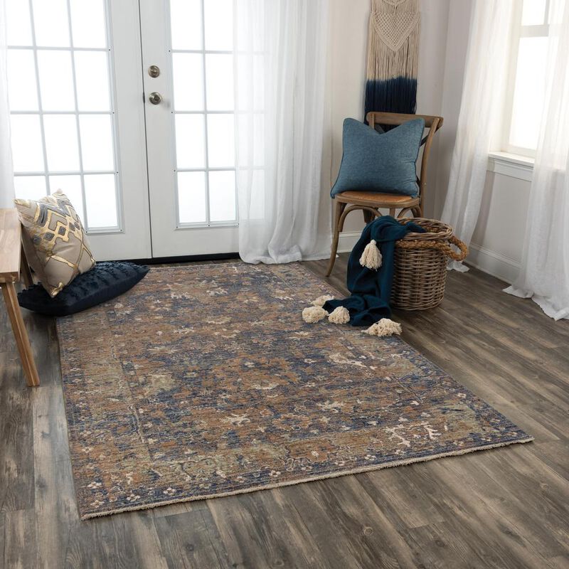 Hybrid Cut Pile Proprietary Wool Rug, 5' x 8'