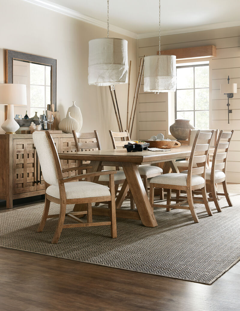 Vineyard Row Rectangle Dining Table