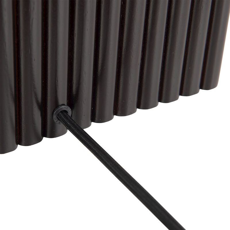 NOVA OF CALIFORNIA Torque Accent Floor Lamp - Ebony