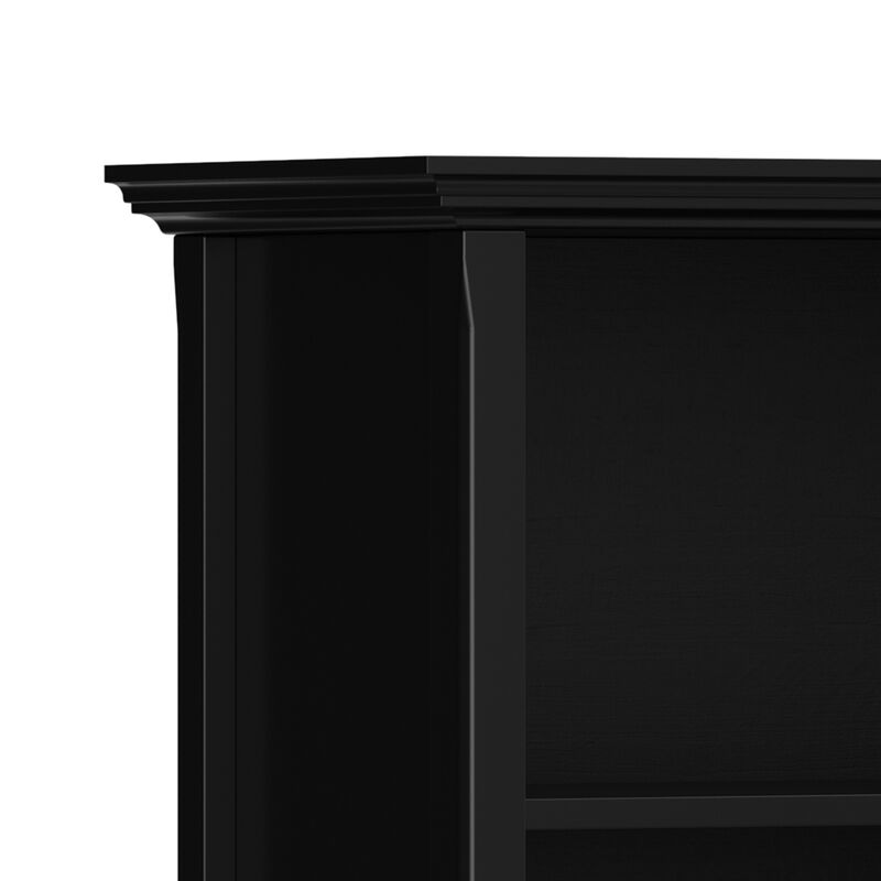 Simpli Home Amherst Low 4 Shelf Bookcase image number 4