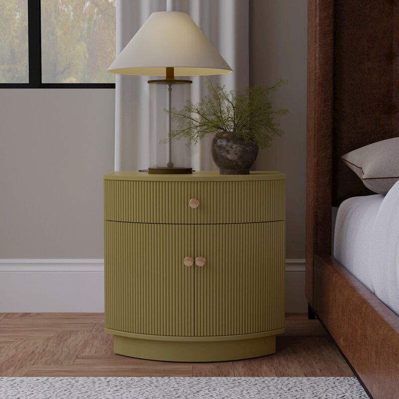 Alpine Furniture Olivia Nightstand image number 1