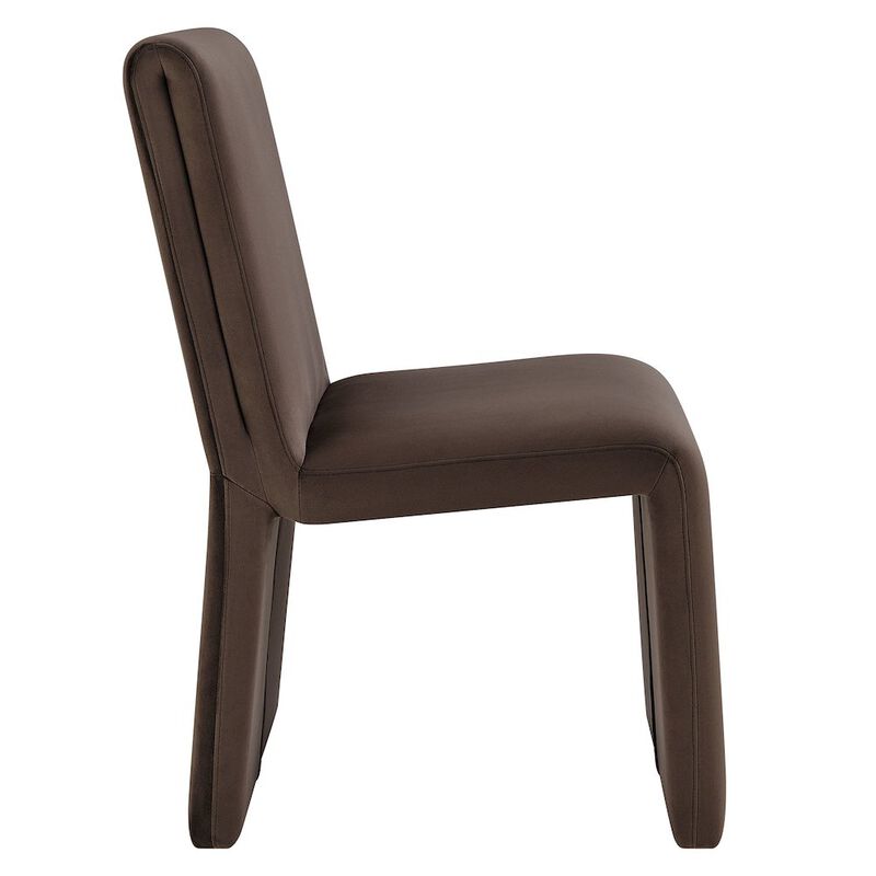 Emory Upholstered Performance Velvet Dining Side Chair image number 3