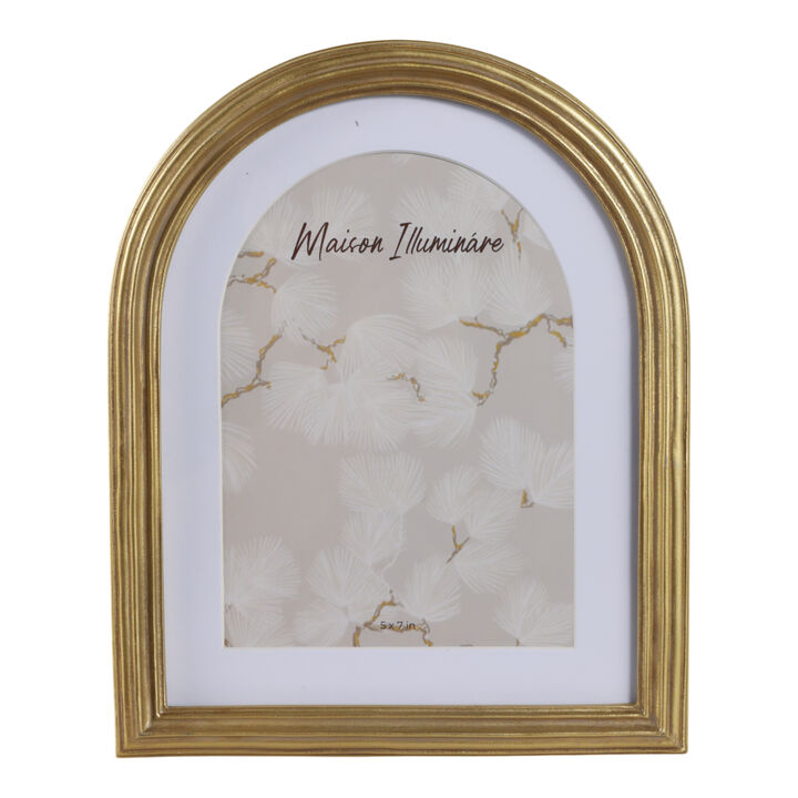 7x9 Photo Frame Arch, Gold