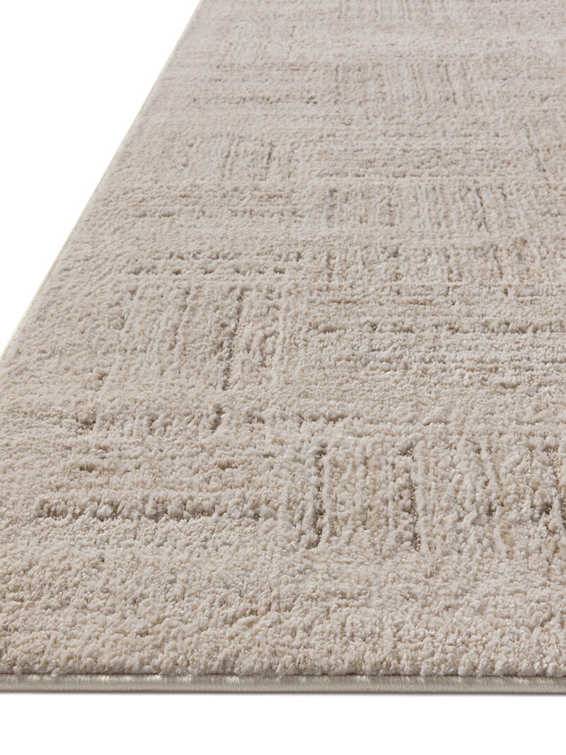 Monty MOT01 Ivory/Taupe 5'3" x 7'6" Rug image number 2