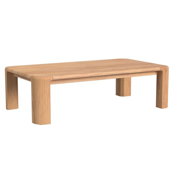 Natural Teak Coffee Table