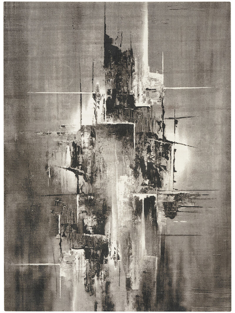 Twilight TWI30 Gray/Ivory/Black 9'9" x 13'9" Rug