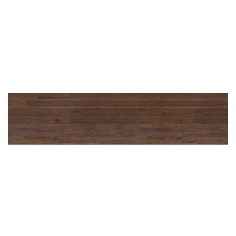 Lowry SOLID ACACIA WOOD 72 inch Wide Modern Industrial TV Media Stand in Distressed Charcoal Brown For TVs up to 80 inches image number 5