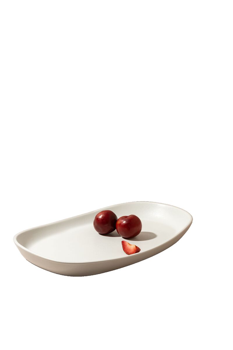 Mini Long Stoneware Serving Platter - Small