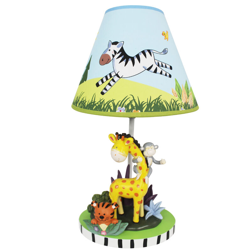 Kids Sunny Safari Table Lamp, Multi image number 2