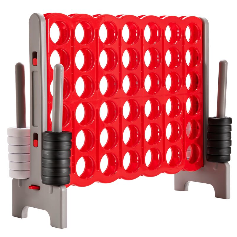 4-in-a-Row Jumbo Game Set for Family Fun, Parties, and Holidays image number 2