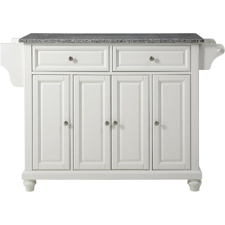 Cambridge Granite Top Full Size Kitchen Island/Cart