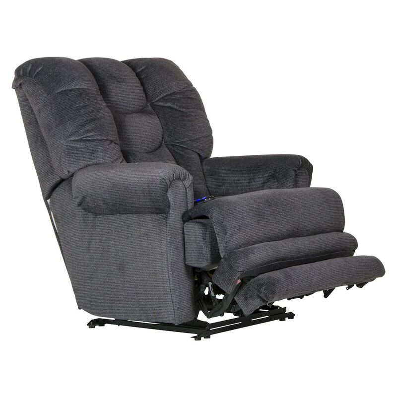 Catnapper Malone Power Lay Flat Recliner with Extended Ottoman