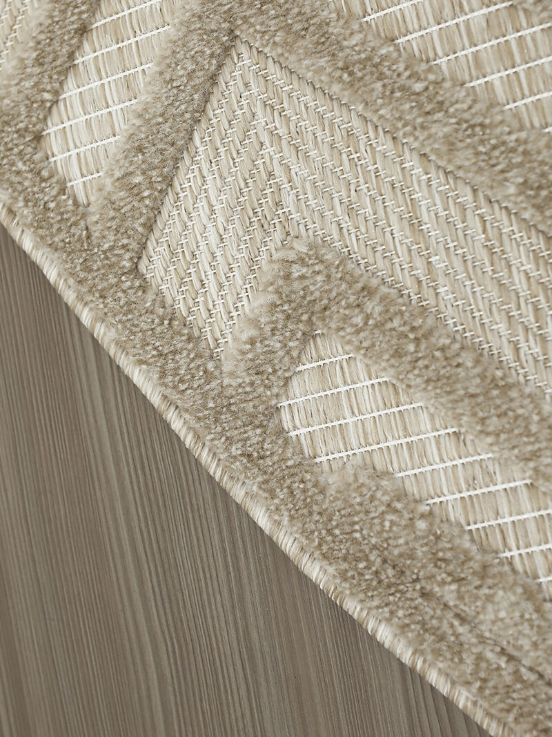 Versatile NRV01 Cream 8' x Round Rug image number 2