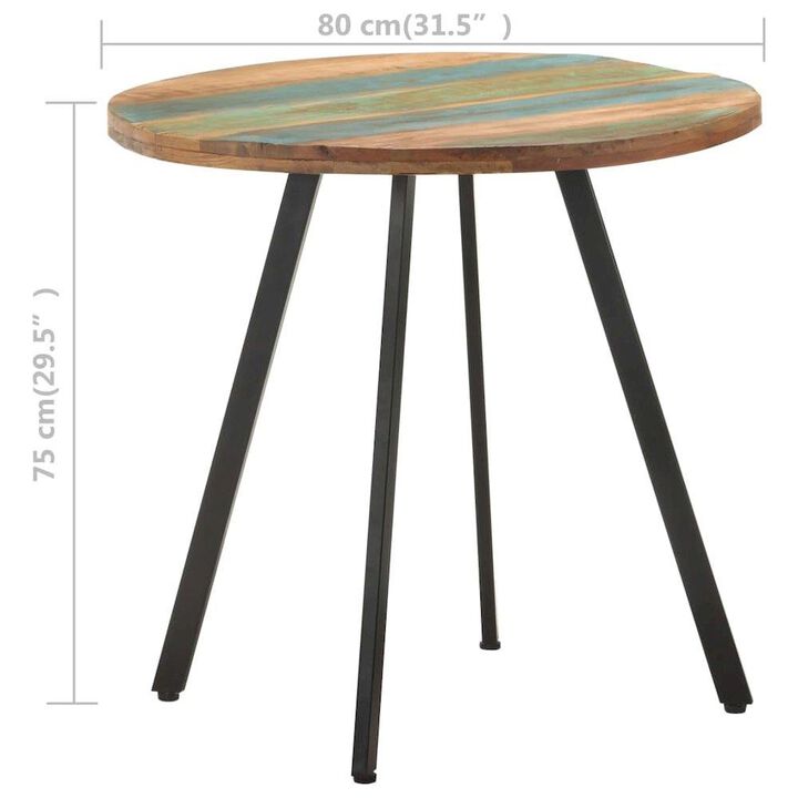Dining Table Mixed color wood finish