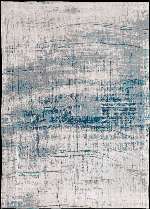 HomeRoots Abstract Non Skid Area Rug