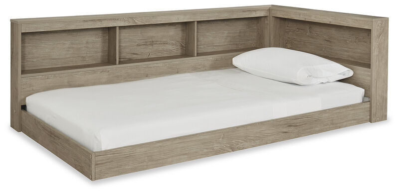 Oliah Twin Bookcase Storage Bed image number 0