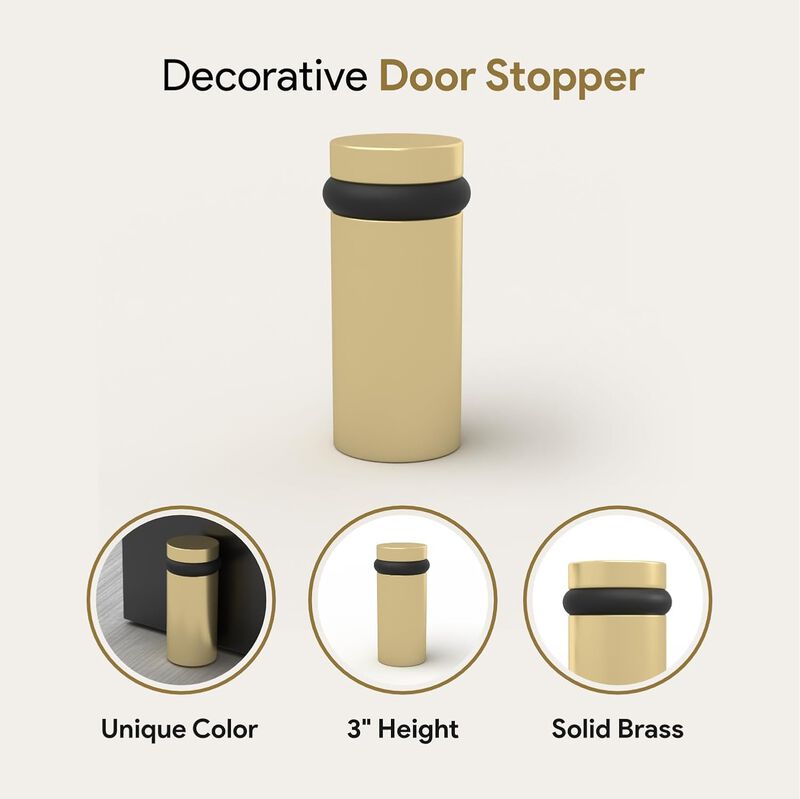 Mega Handles | 3" Floor Door Stopper