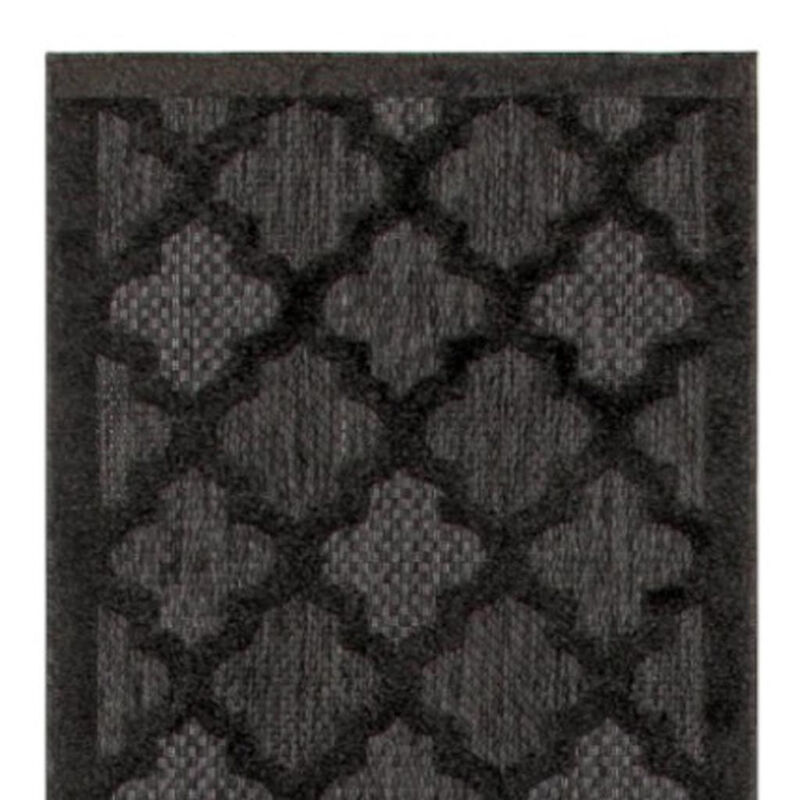HomeRoots Trellis Indoor Outdoor Runner Rug image number 2