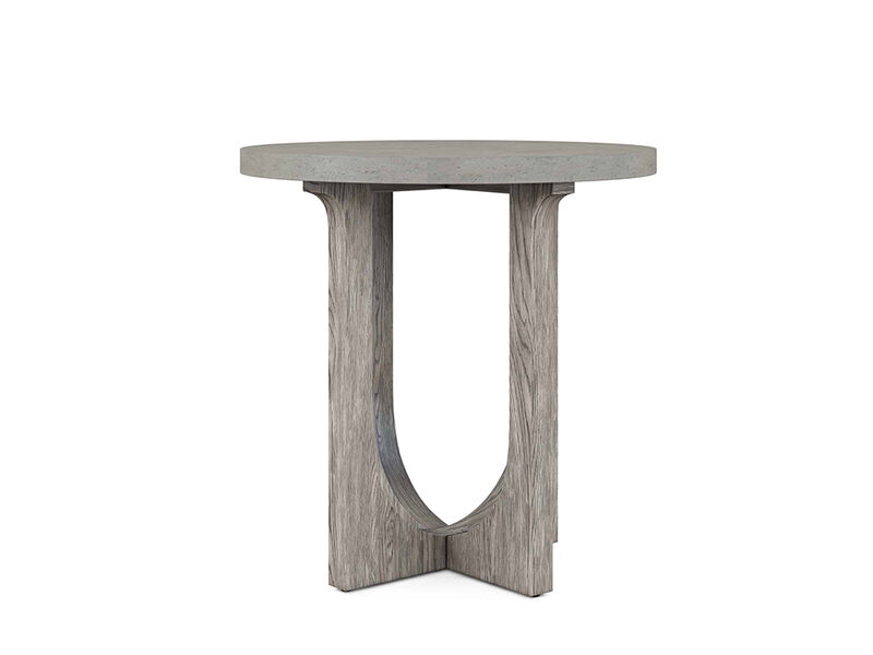 Vault Round Chairside Table