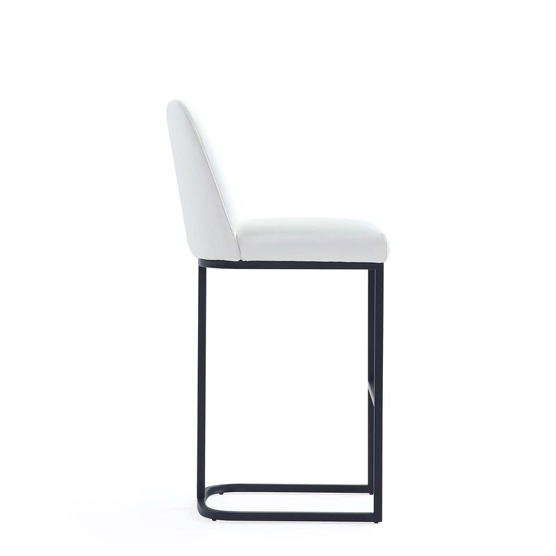 Serena White Barstool