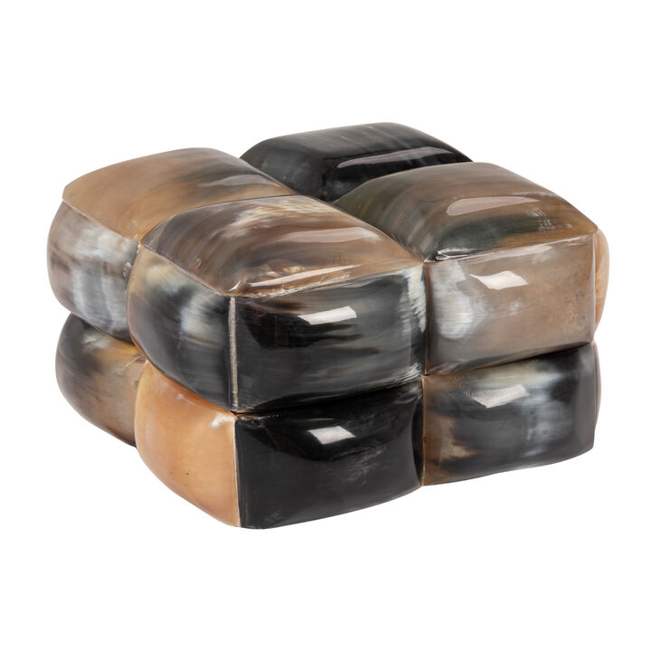Square Horn Studded Box