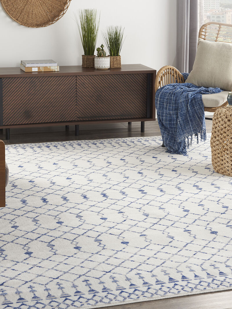 Whimsicle WHS02 Ivory 8' x Round Rug