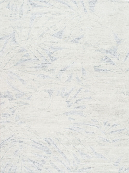 Pasargad Home Harmony Hand-Tufted Ivory/Blue Area Rug