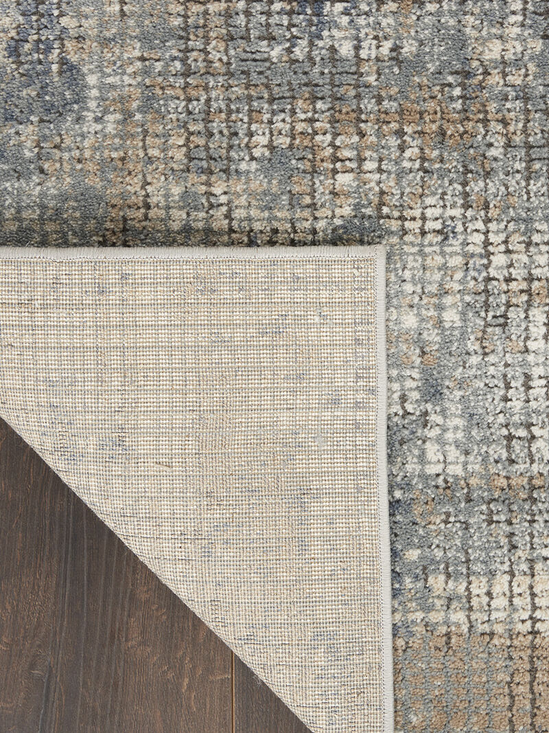 Quarry QUA02 Blue/Beige 8'10" x 11'10" Rug image number 2