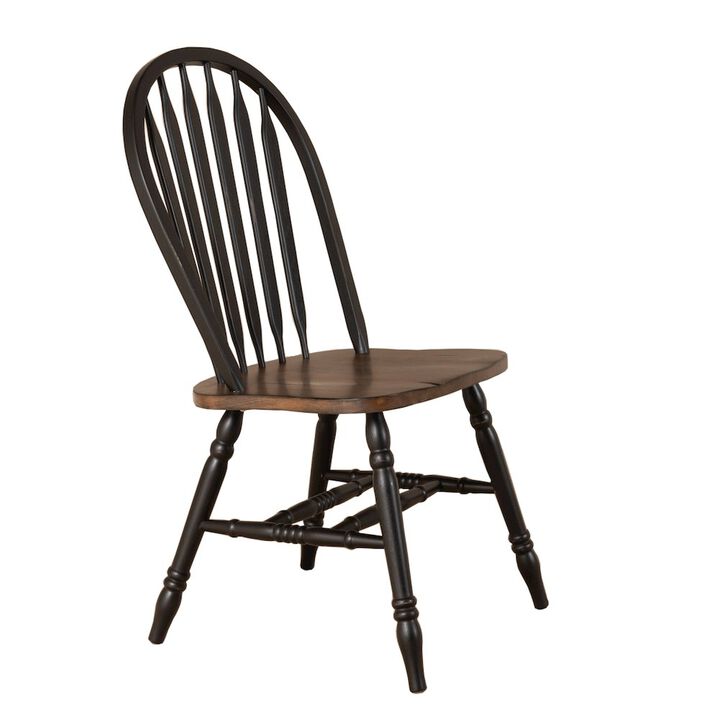 Liberty Furniture Carolina Crossing 5 Piece Pedestal Table Set- White in Rubberwood Solids