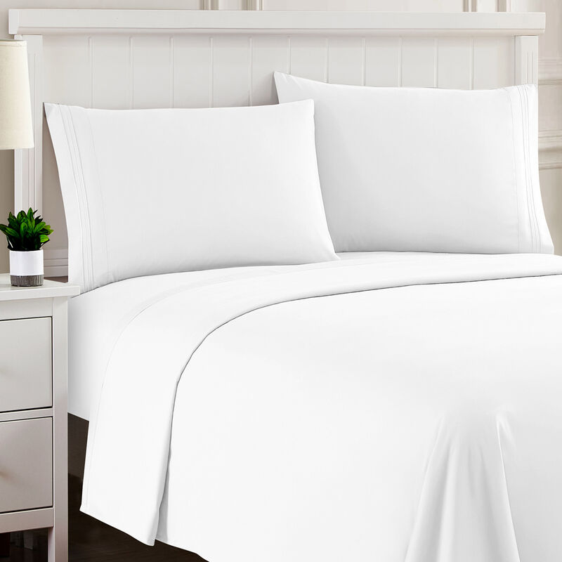 Ultra Soft 1800 Series Double Brushed Microfiber Sheet Set