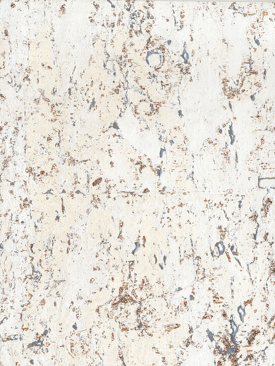 Cork White Wallpaper (Set of 2)