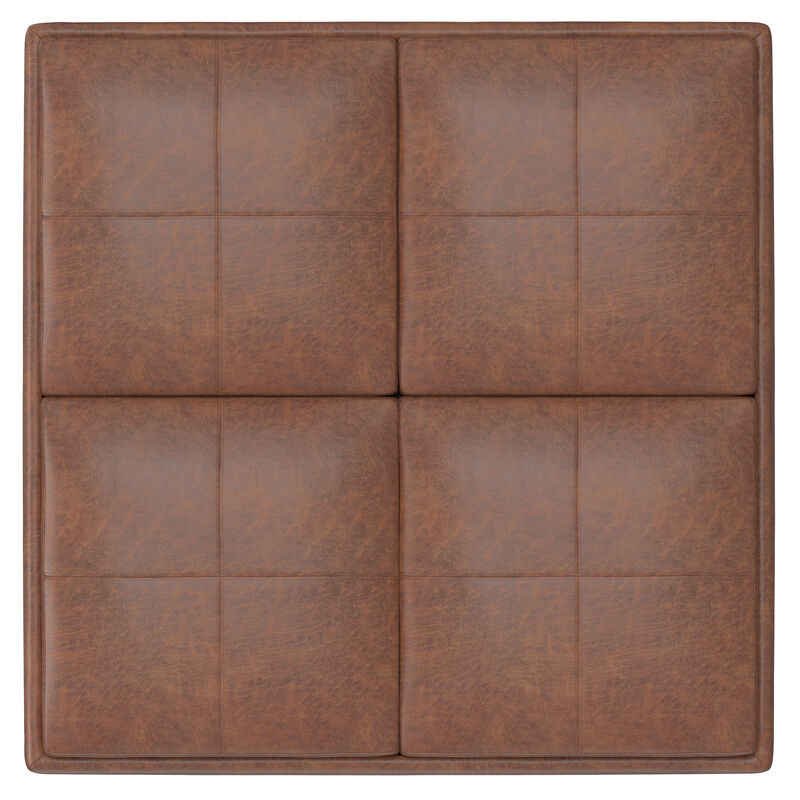 Avalon Square Coffee Table Storage Ottoman