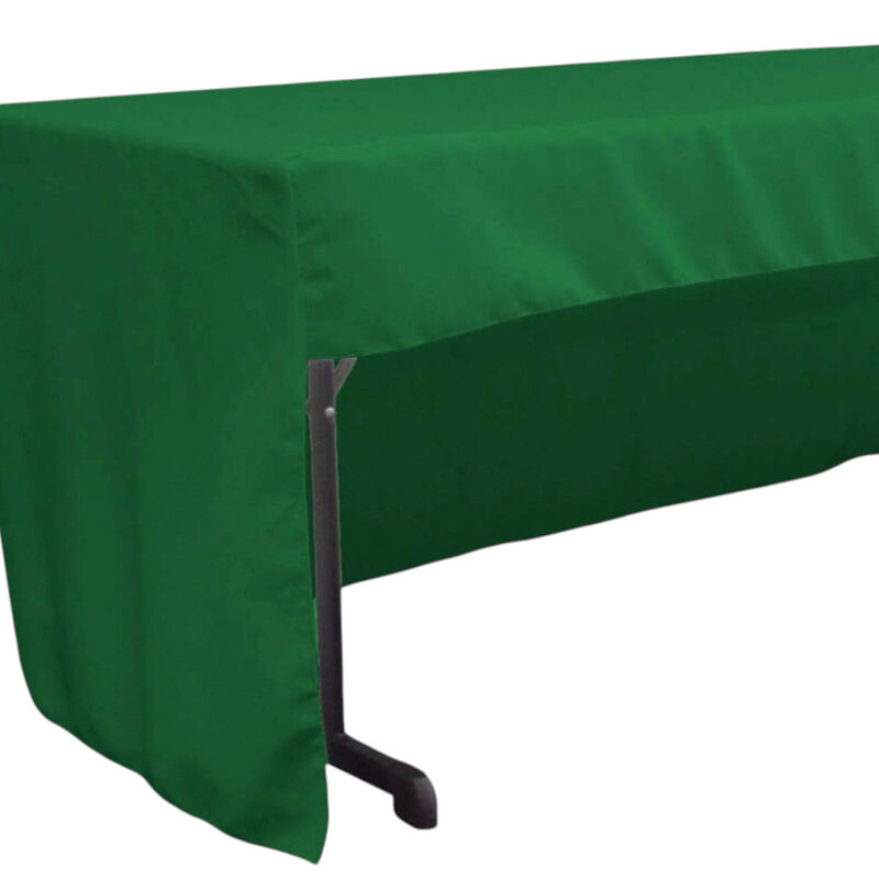 Polyester Poplin Open Back Tablecloth 72x30x30 Inch for Display Tables image number 2